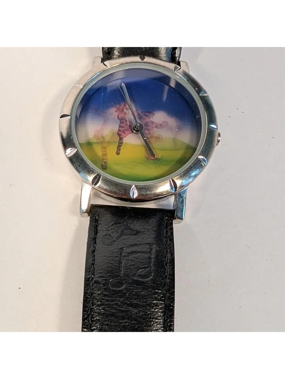 Vintage TIMEX Disney TIGGER Holographic Musical Watch - New Battery, Needs Band - Picture 3 of 8